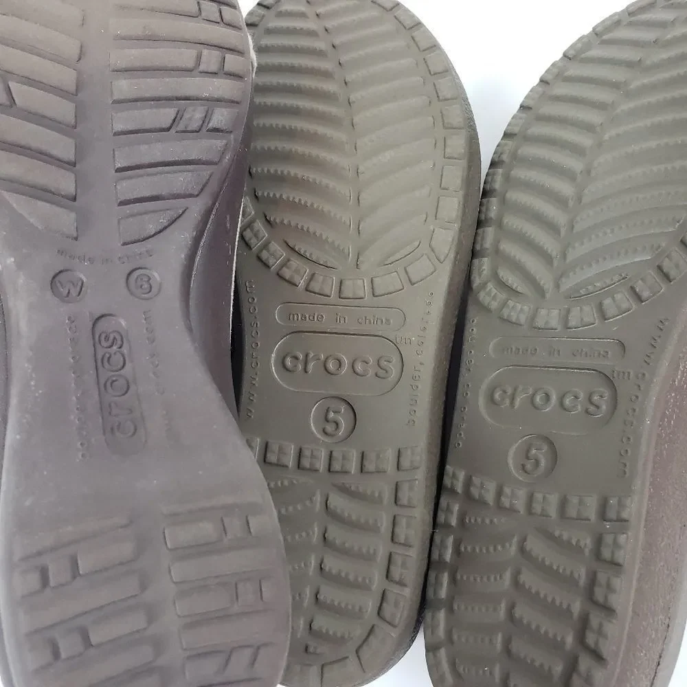 Crocs Genna Shoes Flat Girls Youth‎ Size 6/…